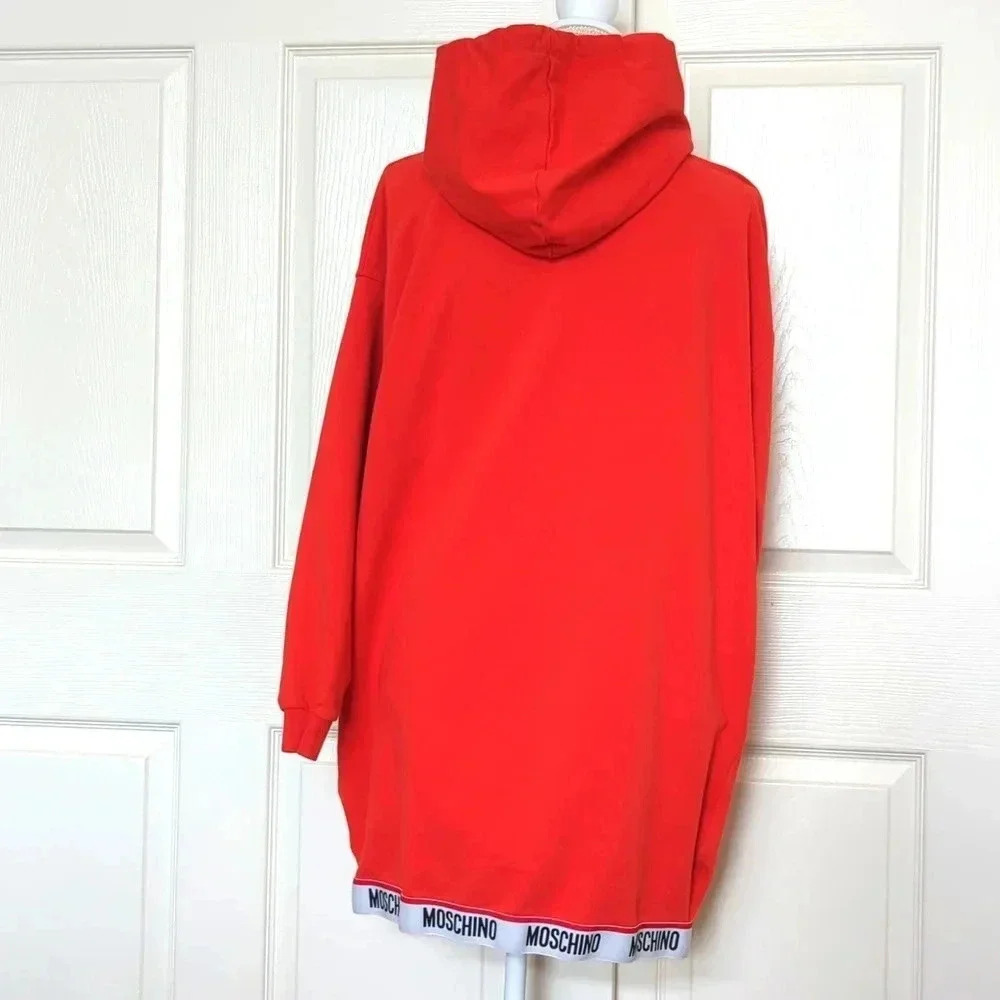 Moschino Underwear Orange/Red Sweatshirt Dress - Picture 8 of 12
